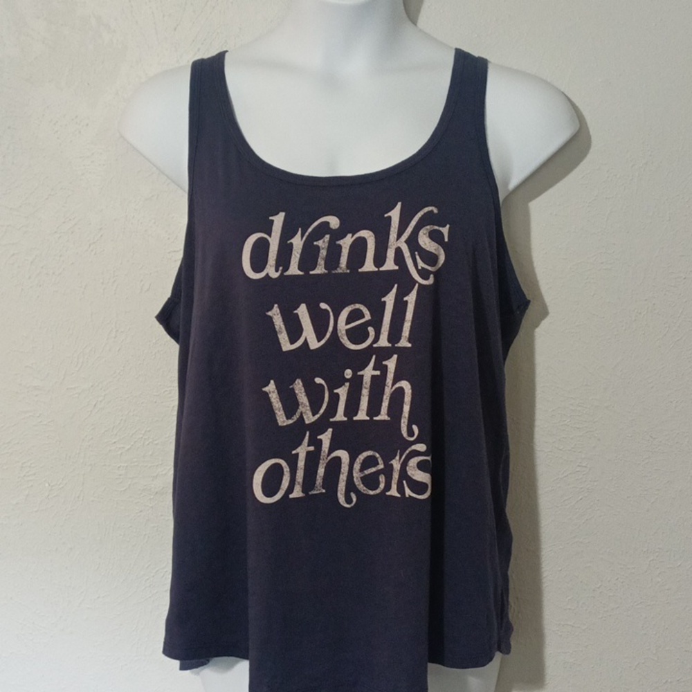 Torrid navy blue tank